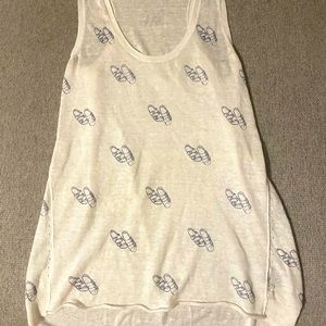 360 Sweater Sandal Print Tank Top